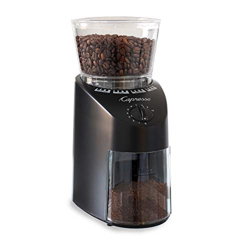 Capresso-Infinity-Conical-Burr-Grinder-Black-88-oz-0 Capresso Infinity Conical Burr Grinder